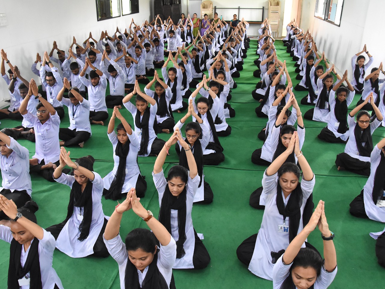 Yoga day celebration