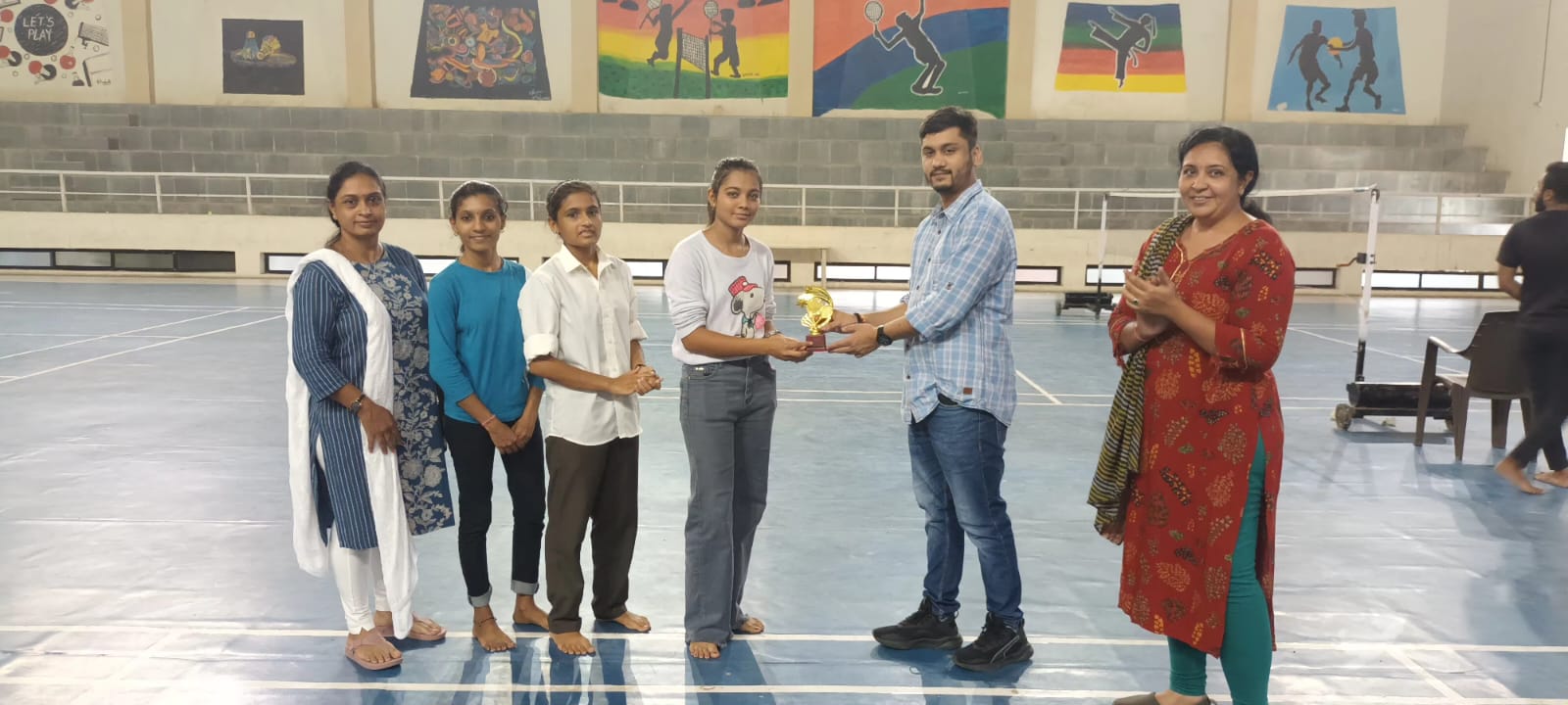 Intern department badminton tournament